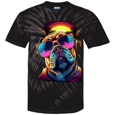 Bulldog Miami Youth Tie Dye T-Shirt