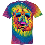 Bulldog Rupart Youth Tie Dye T-Shirt