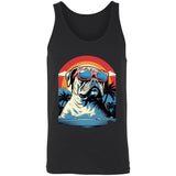 Summertime Bulldog Unisex Tank
