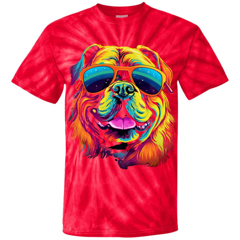 Bulldog Rupart Youth Tie Dye T-Shirt