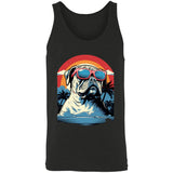 Summertime Bulldog Unisex Tank