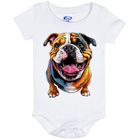 Bulldog Cheesy Baby Onesie 6 Month