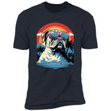 Summertime Bulldog Premium Short Sleeve T-Shirt