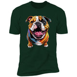 Bulldog Cheesy Premium Short Sleeve T-Shirt