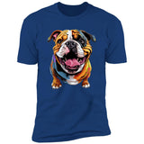 Bulldog Cheesy Premium Short Sleeve T-Shirt