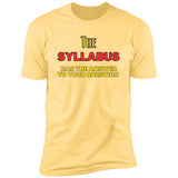 Syllabus Premium Short Sleeve T-Shirt for Teachers