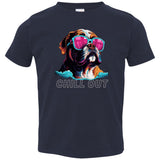 Bulldog Chilly Toddler Jersey T-Shirt