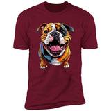 Bulldog Cheesy Premium Short Sleeve T-Shirt