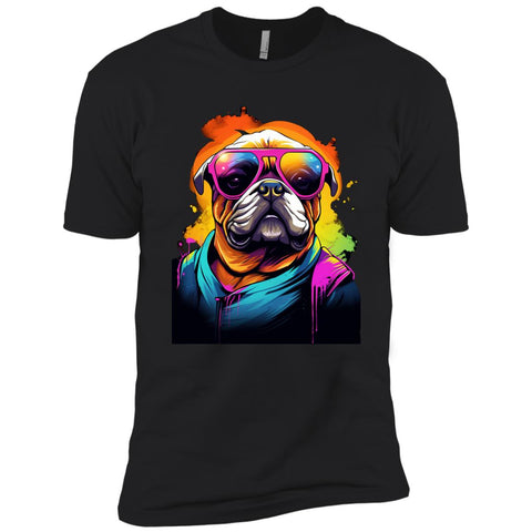Bulldog Glow Boys' Cotton T-Shirt