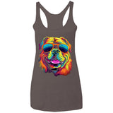 Bulldog Rupart Ladies' Triblend Racerback Tank