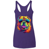 Bulldog Rupart Ladies' Triblend Racerback Tank