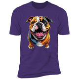 Bulldog Cheesy Premium Short Sleeve T-Shirt