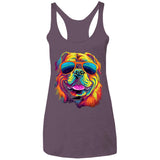 Bulldog Rupart Ladies' Triblend Racerback Tank