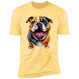 Bulldog Cheesy Premium Short Sleeve T-Shirt