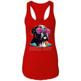 Bulldog Chilly Ladies Ideal Racerback Tank