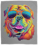 Bully Love Cozy Plush Fleece Blanket - 50x60