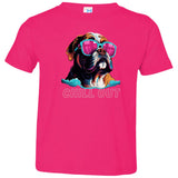 Bulldog Chilly Toddler Jersey T-Shirt