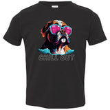 Bulldog Chilly Toddler Jersey T-Shirt