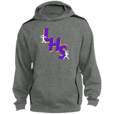 Tall Sleeve Stripe Sweatshirt with Jersey Lined Hood