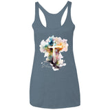 NL6733 Ladies' Triblend Racerback Tank