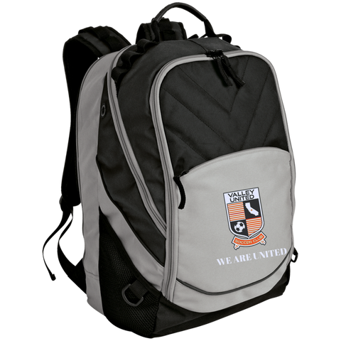 Valley United Embroidered Laptop Computer Backpack