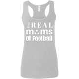 Real Moms of Soccer Ladies' Softstyle Racerback