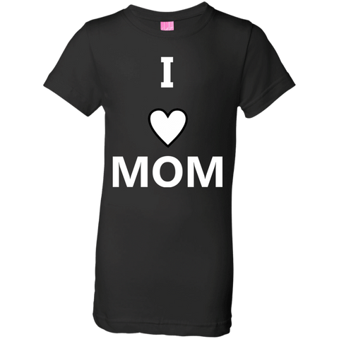 Girls ILoveMom Jersey T-Shirt