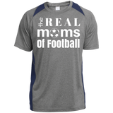 Real Football Moms Poly T-Shirt
