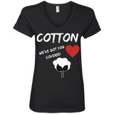 Cotton Love Ladies' V-Neck Tee