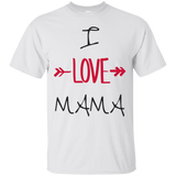 I Love Mama Cotton T-Shirt