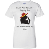 Smart Cowgirl Ladies 100% Cotton T-Shirt