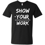 ShowUrWork Men's Printed V-Neck T