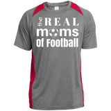 Real Football Moms Poly T-Shirt