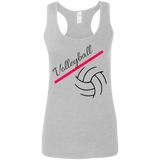 Volleyball Ladies' Softstyle Racerback Tank