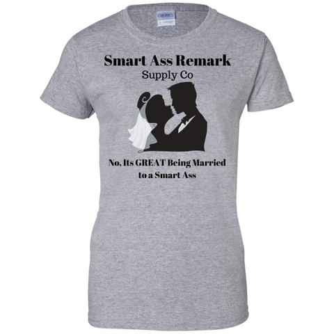 Smart A Married Ladies 100% Cotton T-Shirt