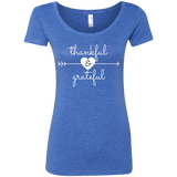 T&G Ladies Triblend Scoop