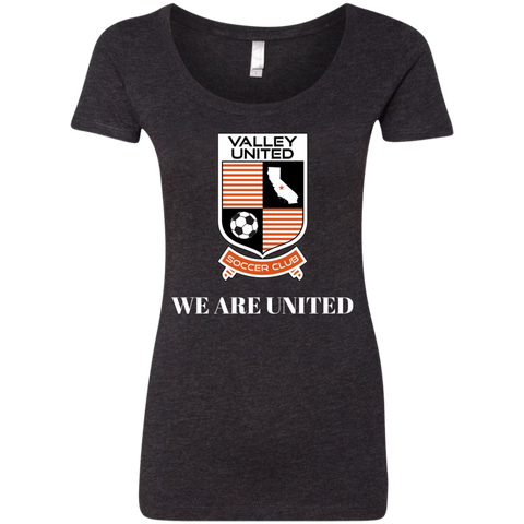 Valley United Ladies Triblend Scoop
