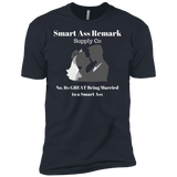Smart A Married Premium Short Sleeve Tee