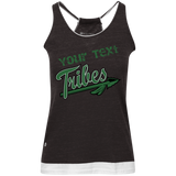 Tribes Customizable Junior's Vintage Heathered Tank