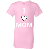 Girls ILoveMom Jersey T-Shirt