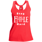 Hustle Ladies Shimmer Loop Back Tank
