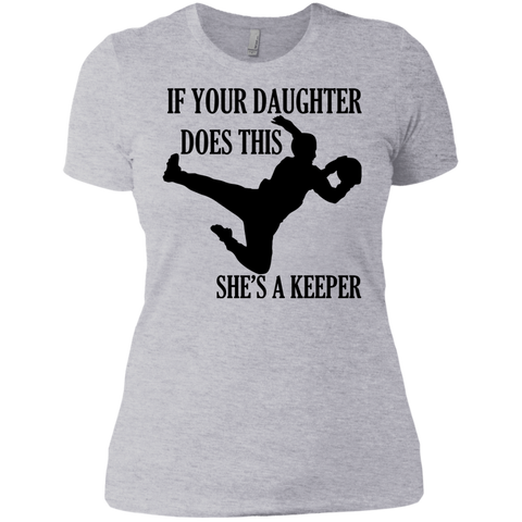 Keeper Daughter Ladies' Boyfriend Tee
