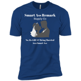 Smart A Married Premium Short Sleeve Tee