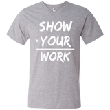 ShowUrWork Men's Printed V-Neck T