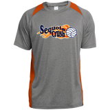 Sequoia Crush Colorblock Poly T-Shirt-Front only