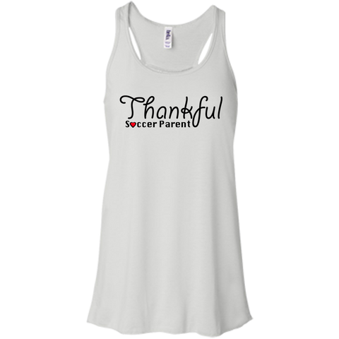 Thankful Flowy Racerback Tank