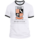 Valley United Mas Que Un Club Ringer Tee