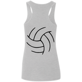 Volleyball Ladies' Softstyle Racerback Tank