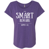 Smart Remark2 Ladies Triblend Dolman Sleeve