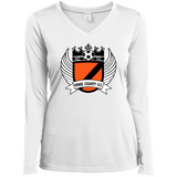 KCSC Ladies Long Sleeve Performance Vneck Tee